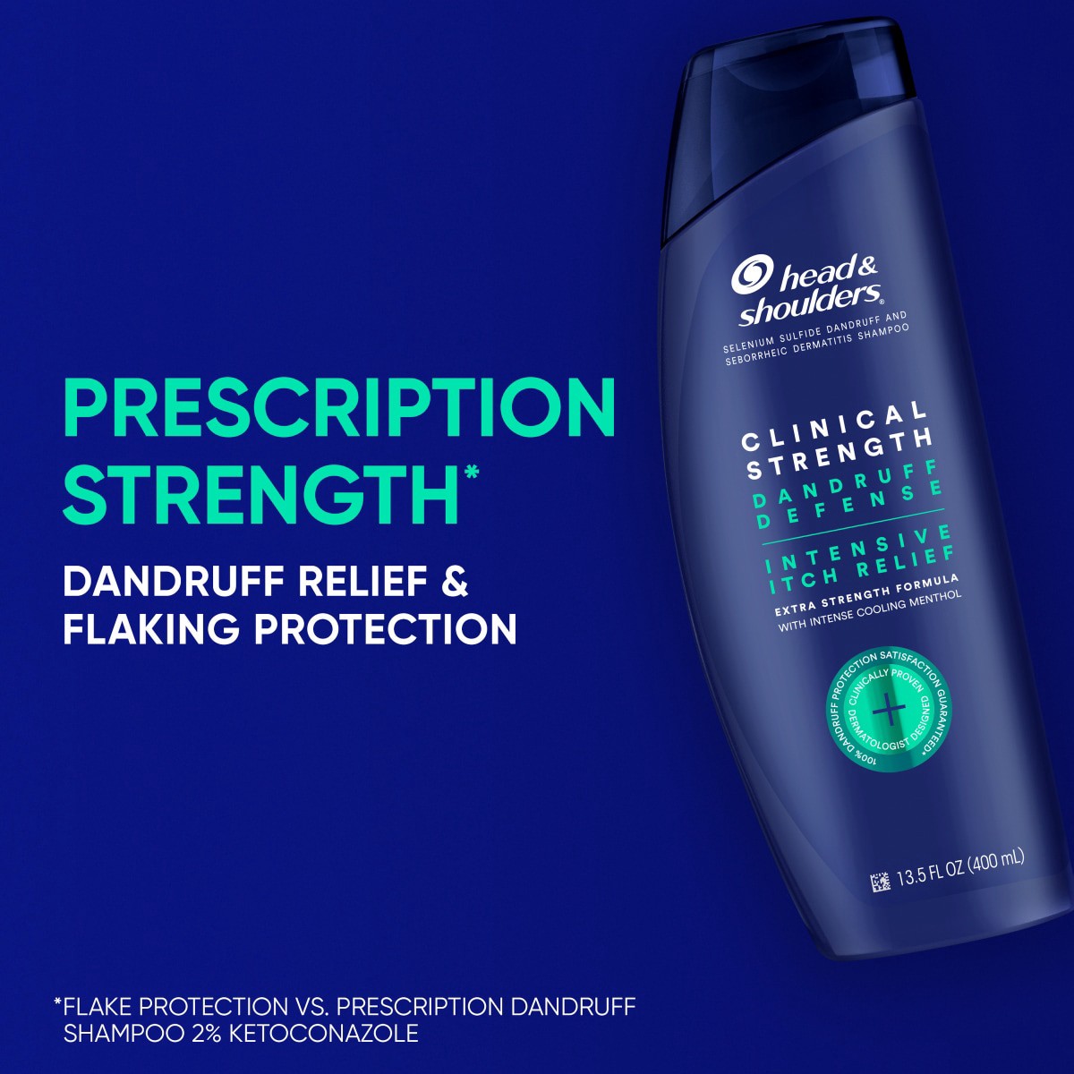 slide 28 of 29, Head & Shoulders 2 in 1 Clinical Strength Shampoo + Conditioner 13.5 fl oz, 13.5 fl oz