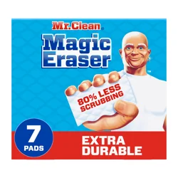 Mr. Clean Magic Eraser Sponge, All Purpose Cleaner, Cleaning Scrubber, Extra Durable, 7ct