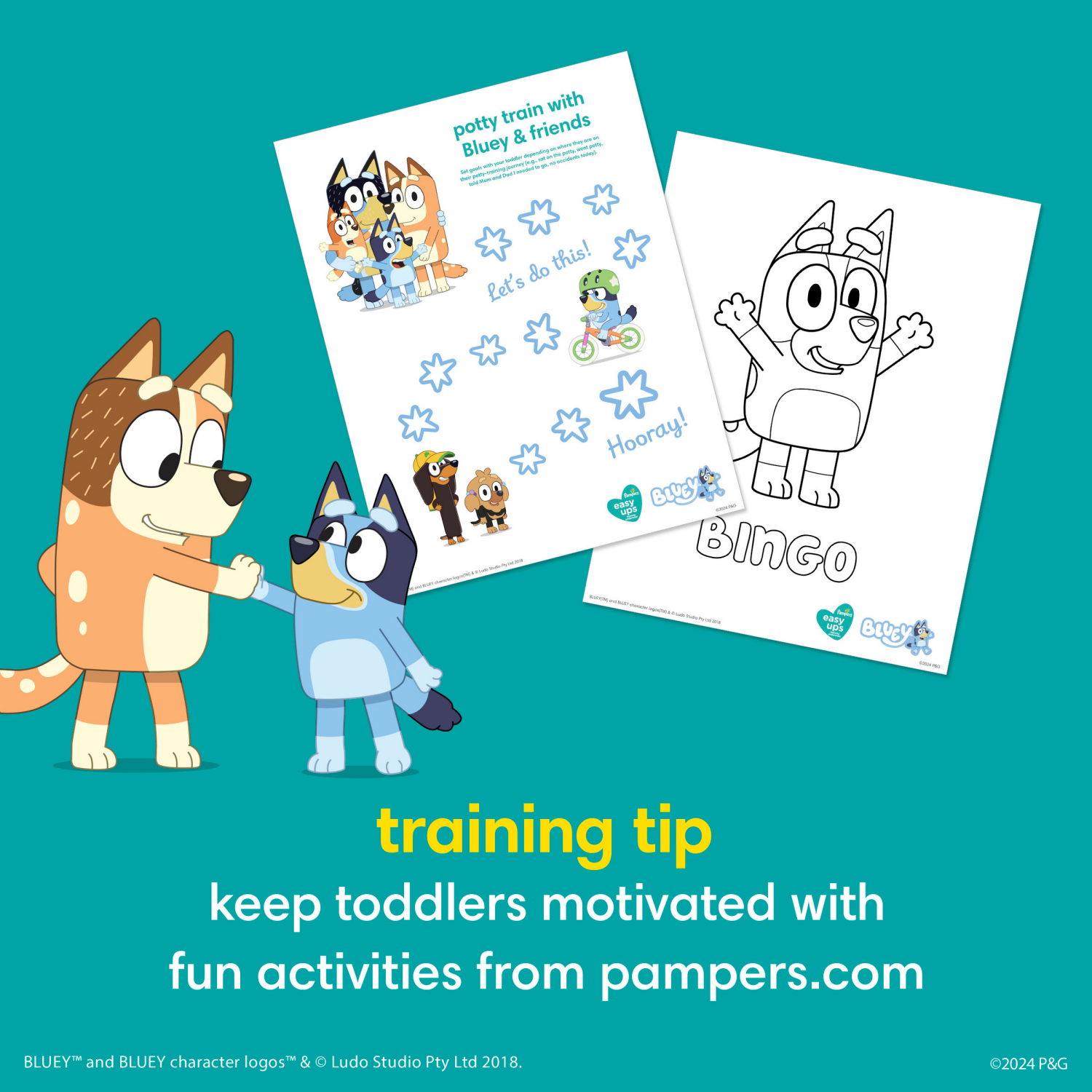 slide 5 of 7, Pampers Easy Ups Training Underwear Boys Size 7 5T-6T 15 Count, 15 ct