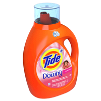 slide 10 of 25, Tide Plus Downy High Efficiency Liquid Laundry Detergent - April Fresh - 69 fl oz, 69 fl oz