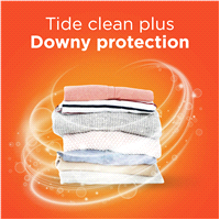 slide 4 of 25, Tide Plus Downy High Efficiency Liquid Laundry Detergent - April Fresh - 69 fl oz, 69 fl oz