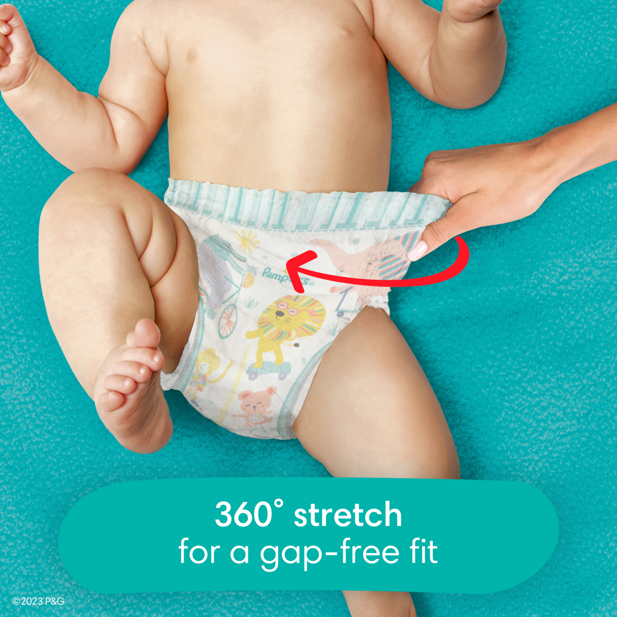 slide 14 of 29, Pampers Cruisers 360 Fit Jumbo Pack Diapers Size 3, 26 ct
