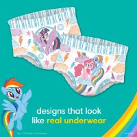 slide 8 of 29, Pampers Easy Ups Training Underwear Girls, Size 4 2T-3T, 112 ct