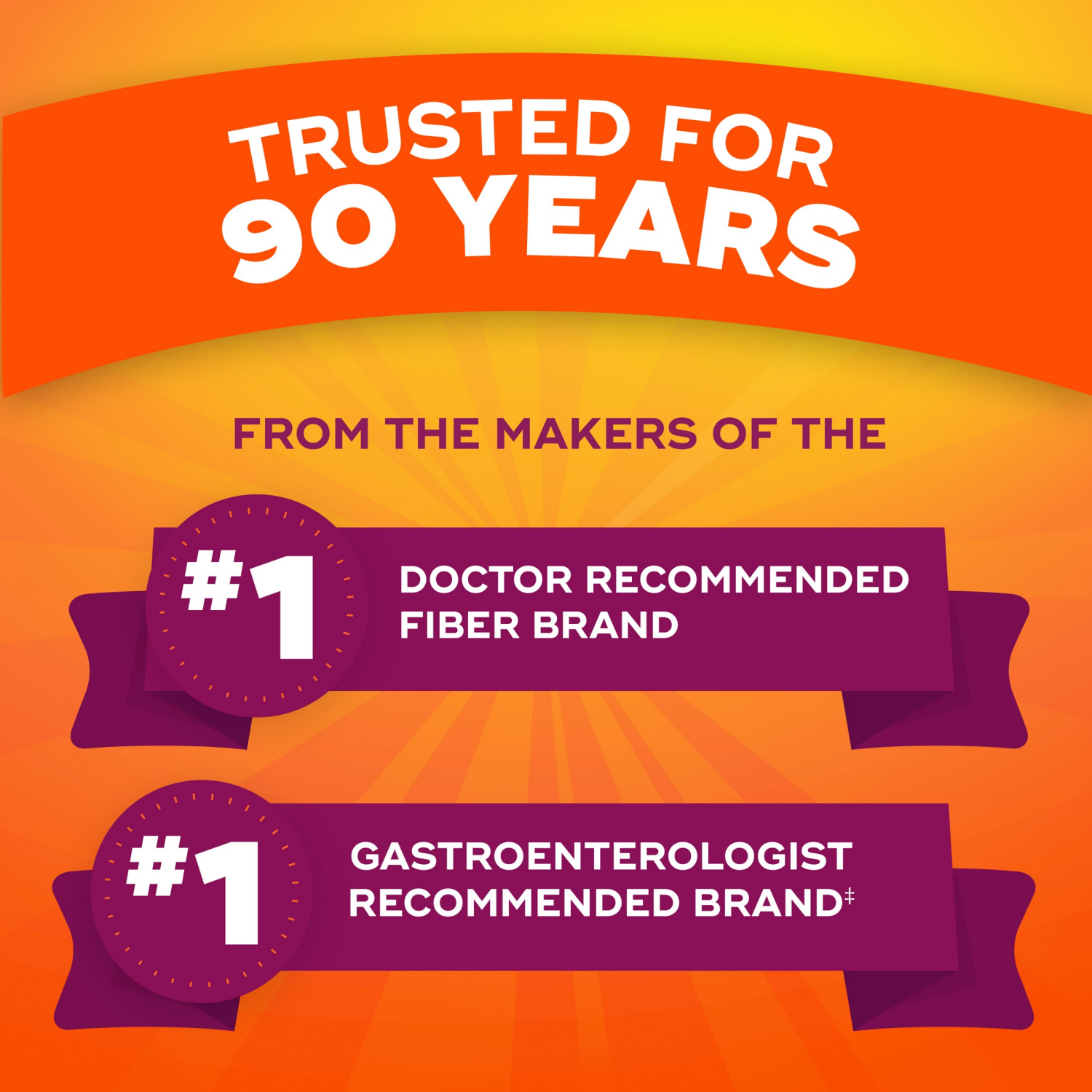 slide 4 of 8, Metamucil Fiber Gummies for Adults, No Sugar Added Orange Flavor, 5g Plant Based Prebiotic Fiber Supplement Blend, 72 Count, 72 ct