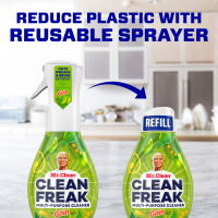 slide 3 of 29, Mr. Clean, Clean Freak Deep Cleaning Mist Multi-Surface Spray, Gain Original Scent Refill, 16 fl oz
