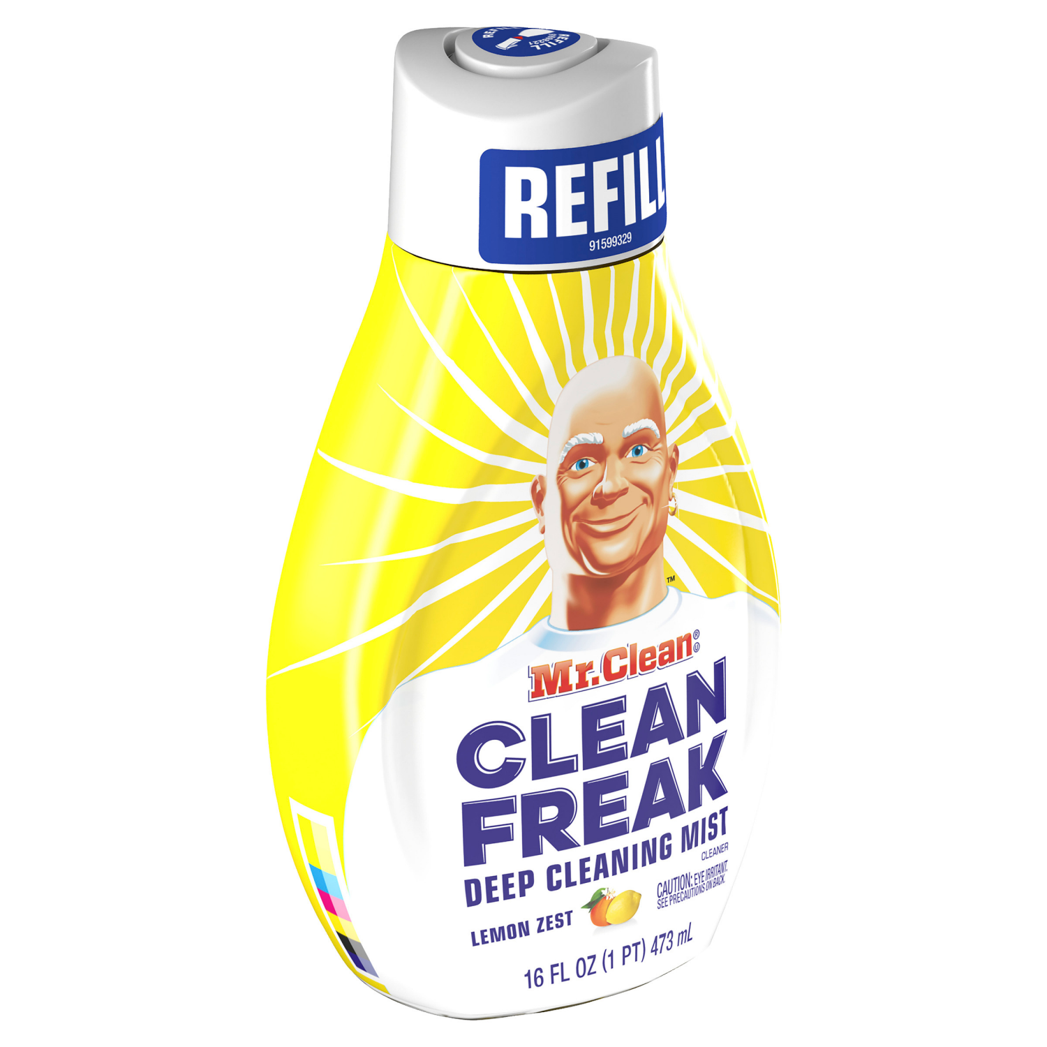 slide 4 of 5, Mr. Clean, Clean Freak Deep Cleaning Mist Multi-Surface Spray, Lemon Zest Scent Refill, 1 count, 16 fl oz, 16 fl oz