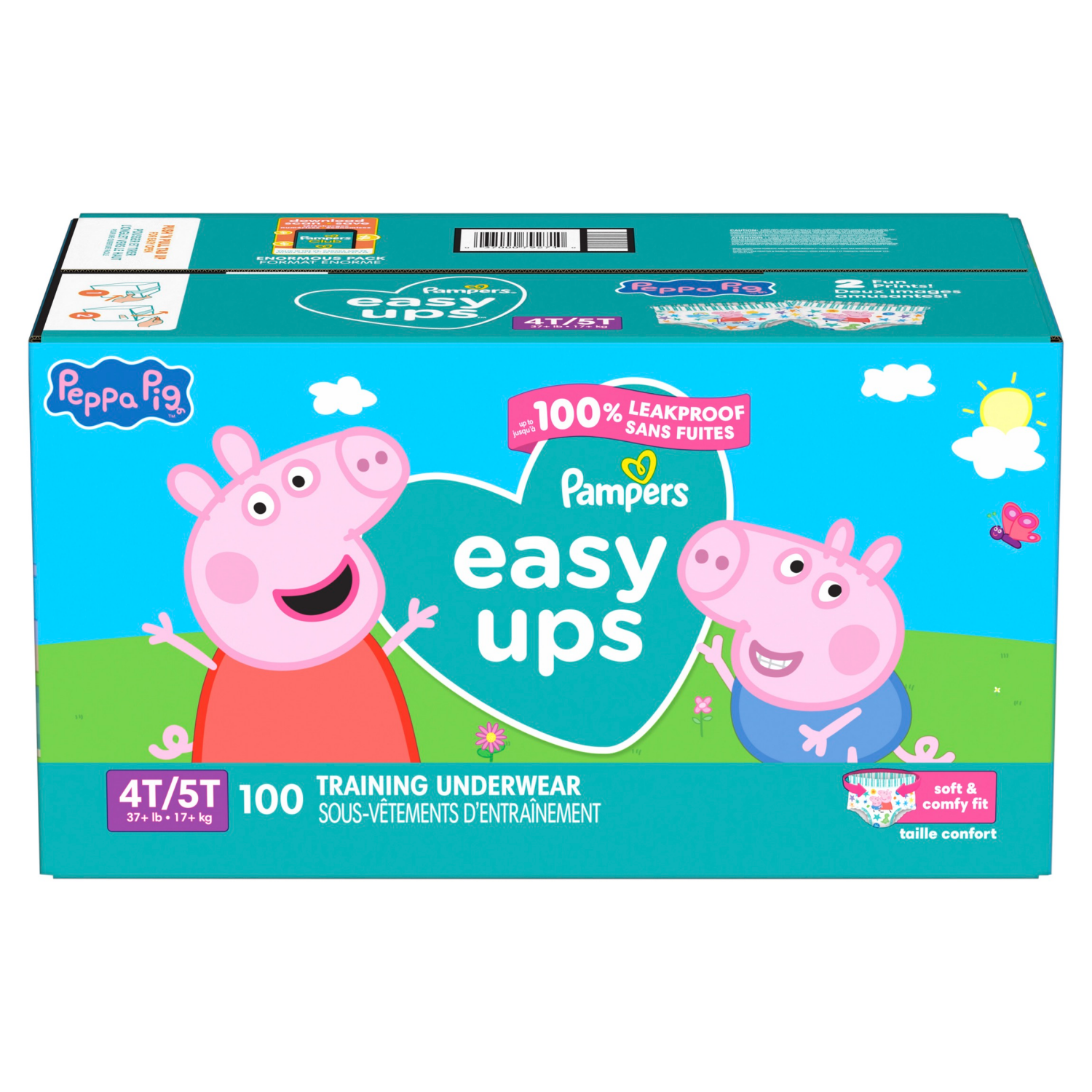 slide 3 of 8, Pampers Easy Ups Girls' My Little Pony Disposable Training Underwear - 4T-5T - 100ct, 100 ct