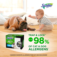 slide 27 of 29, Swiffer Pet Heavy Duty Dry Sweeping Cloths 10 ea, 10 ct