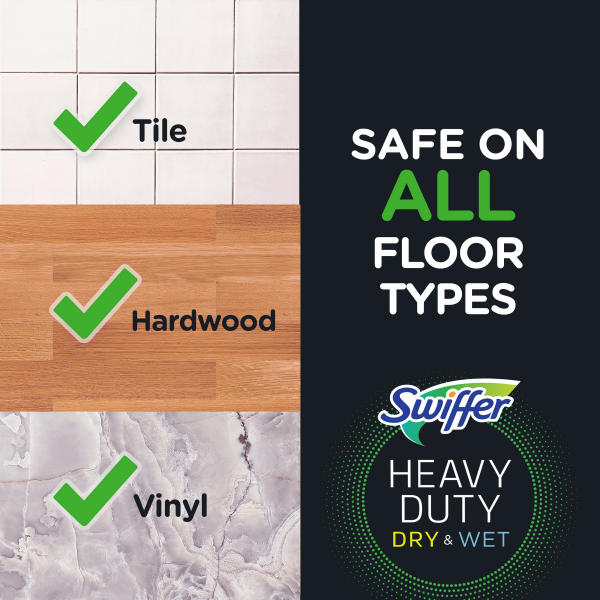 slide 8 of 29, Swiffer Pet Heavy Duty Dry Sweeping Cloths 10 ea, 10 ct