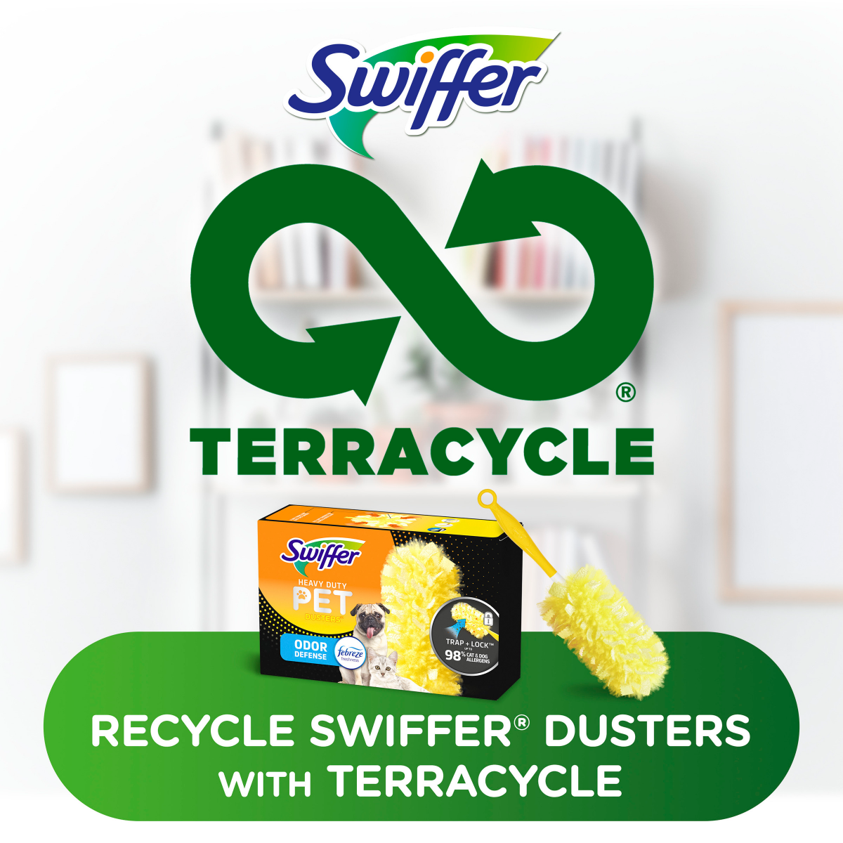 slide 14 of 29, Swiffer Duster Heavy Duty Pet 360, 1 ct