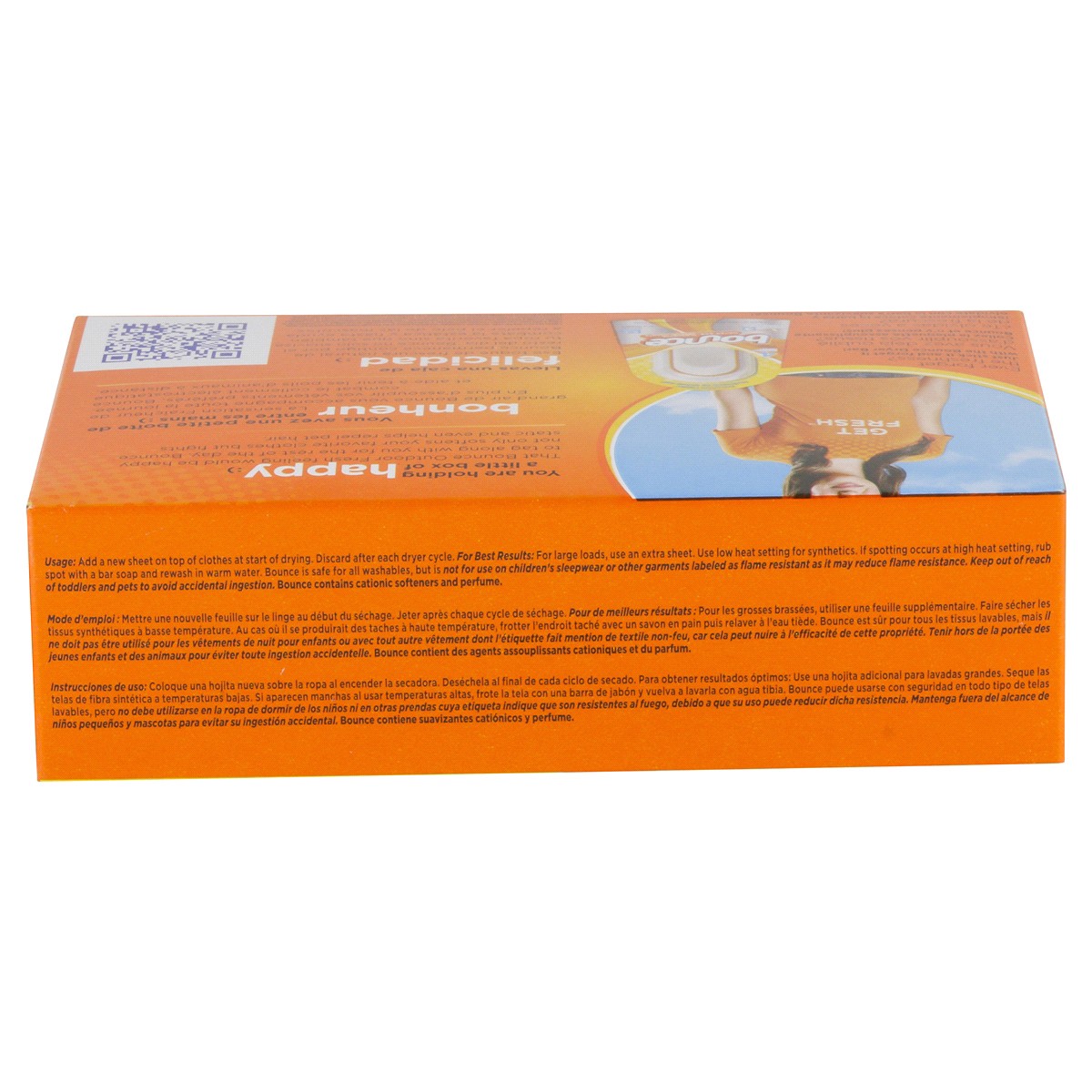 slide 4 of 6, Bounce Dryer Sheets, Outdoor Fresh, 80 count, 80 ct