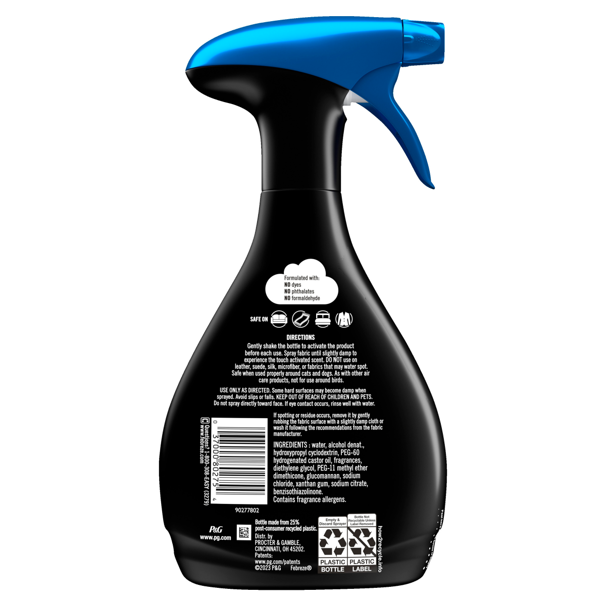 slide 4 of 8, Downy Unstopables Febreze Unstopables Touch Fabric Spray and Odor Eliminator, Breeze, 16.9 oz, 16.9 fl oz