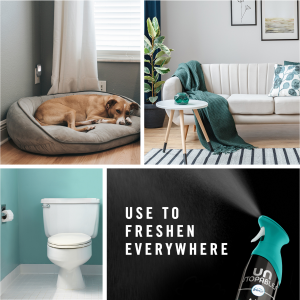 slide 14 of 29, Downy Unstopables Febreze Unstopables Air Effects Odor-Eliminating Air Freshener Breeze, 8.8 oz. Aerosol Can, 8.8 oz