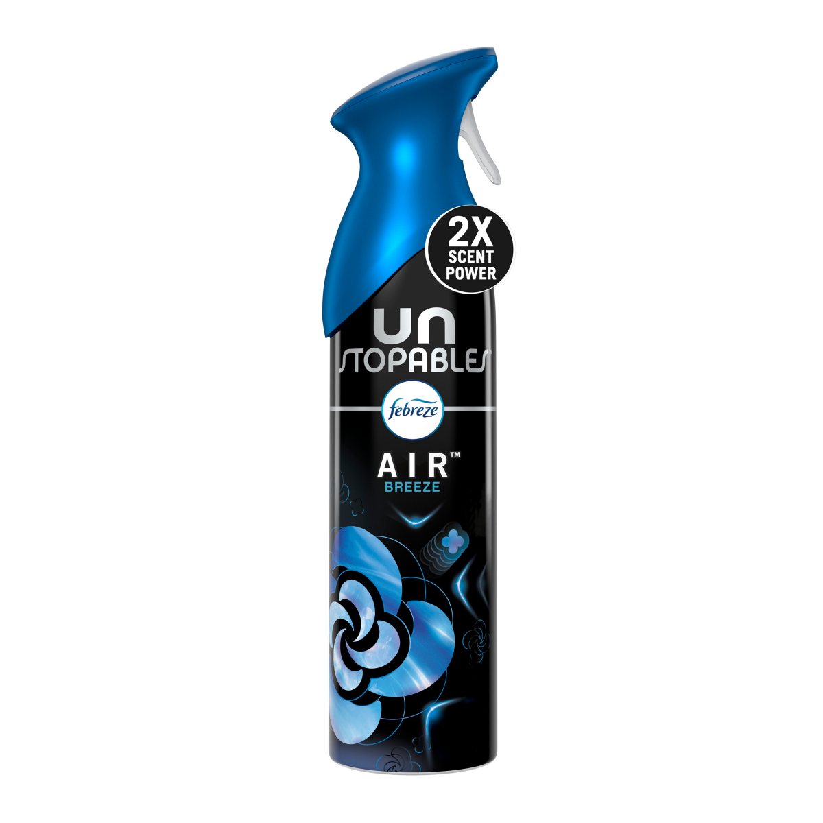 slide 1 of 29, Downy Unstopables Febreze Unstopables Air Effects Odor-Eliminating Air Freshener Breeze, 8.8 oz. Aerosol Can, 8.8 oz