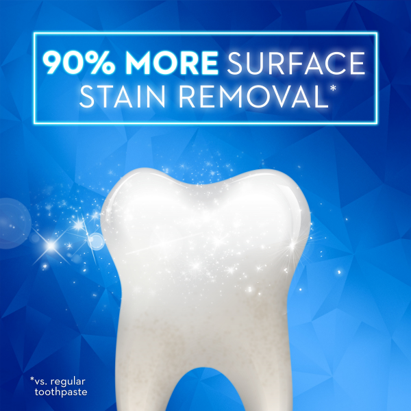 slide 8 of 25, Crest 3D White Deep Clean, Teeth Whitening Toothpaste, 3.8 oz, Pack of 2, 2 ct