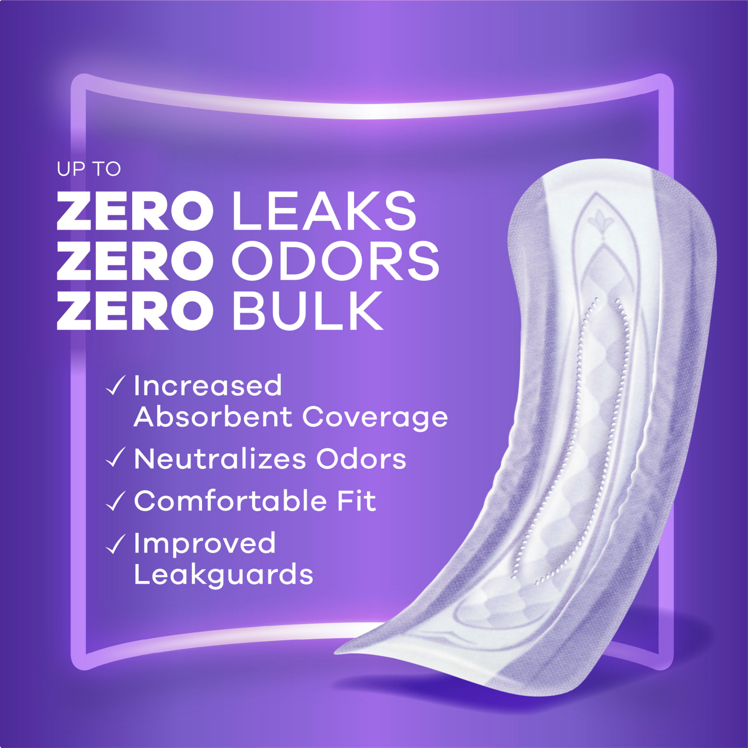 slide 6 of 8, Always Discreet Adult Incontinence Pads for Women, Heavy Absorbency, Long Length, Postpartum Pads, 39 CT, 39 ct