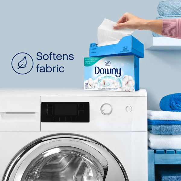 slide 23 of 29, Downy Dryer Sheets, Cool Cotton, 240 ct