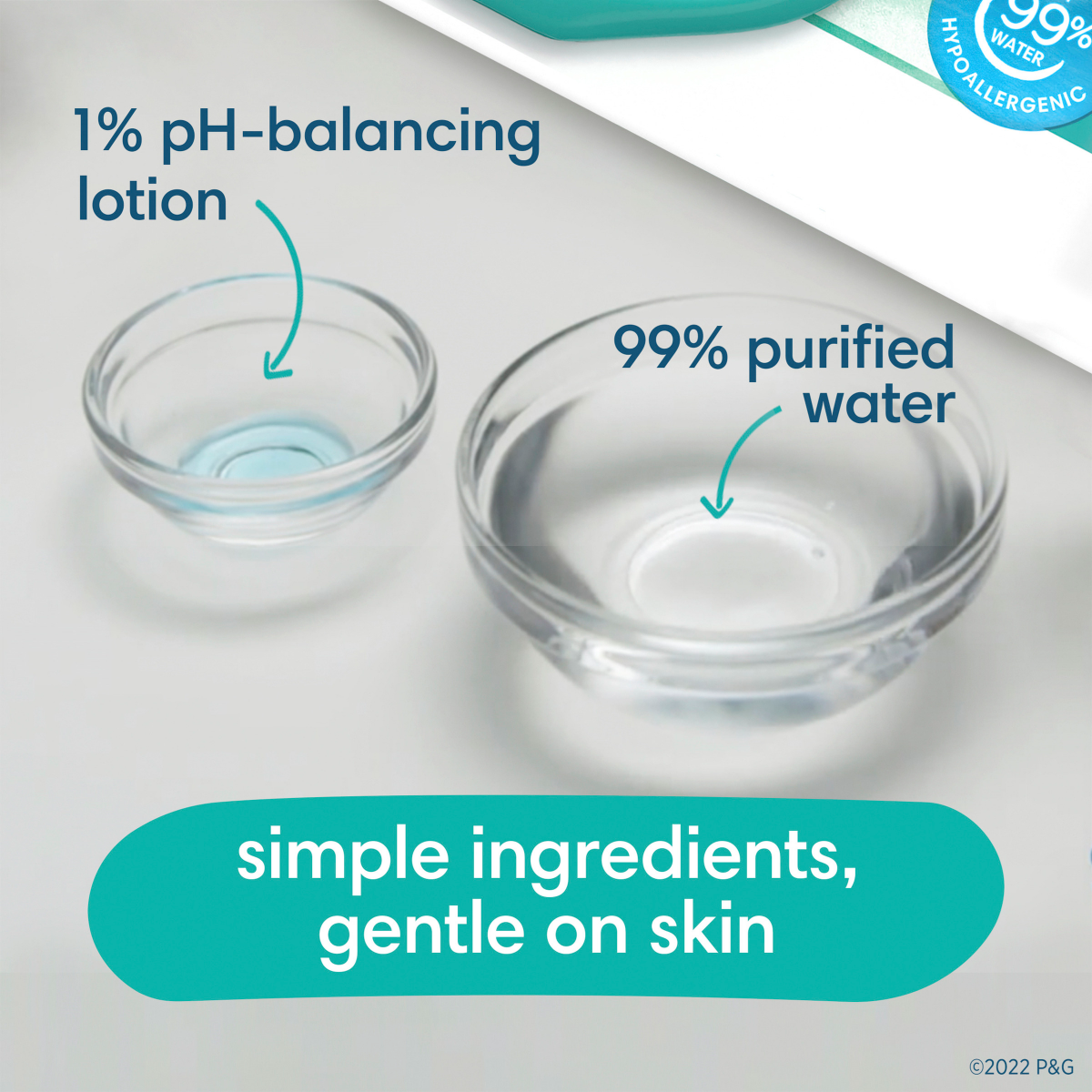 slide 2 of 5, Pampers Sensitive Fragrance Free Wipes 504 ea, 504 ct