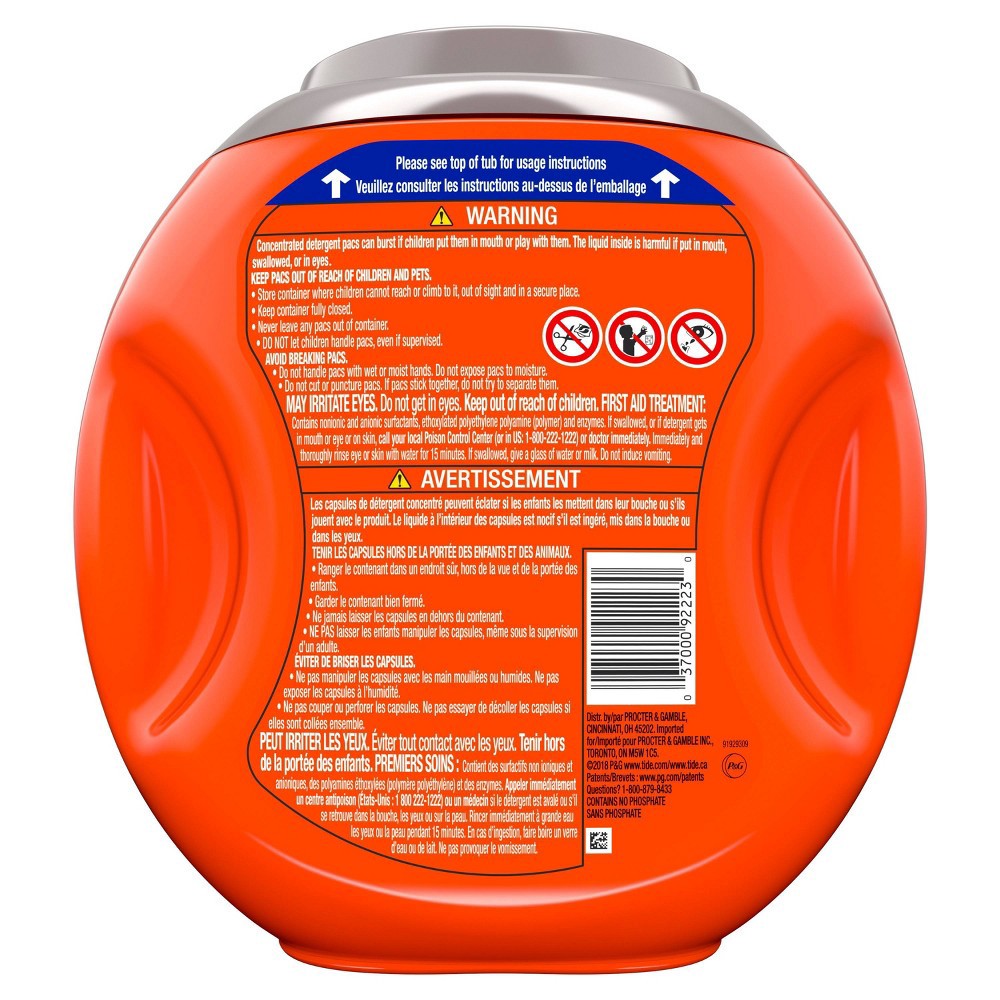 slide 2 of 3, Tide Pods Febreze Spring & Renewal He Laundry Detergent Pacs, 58 oz