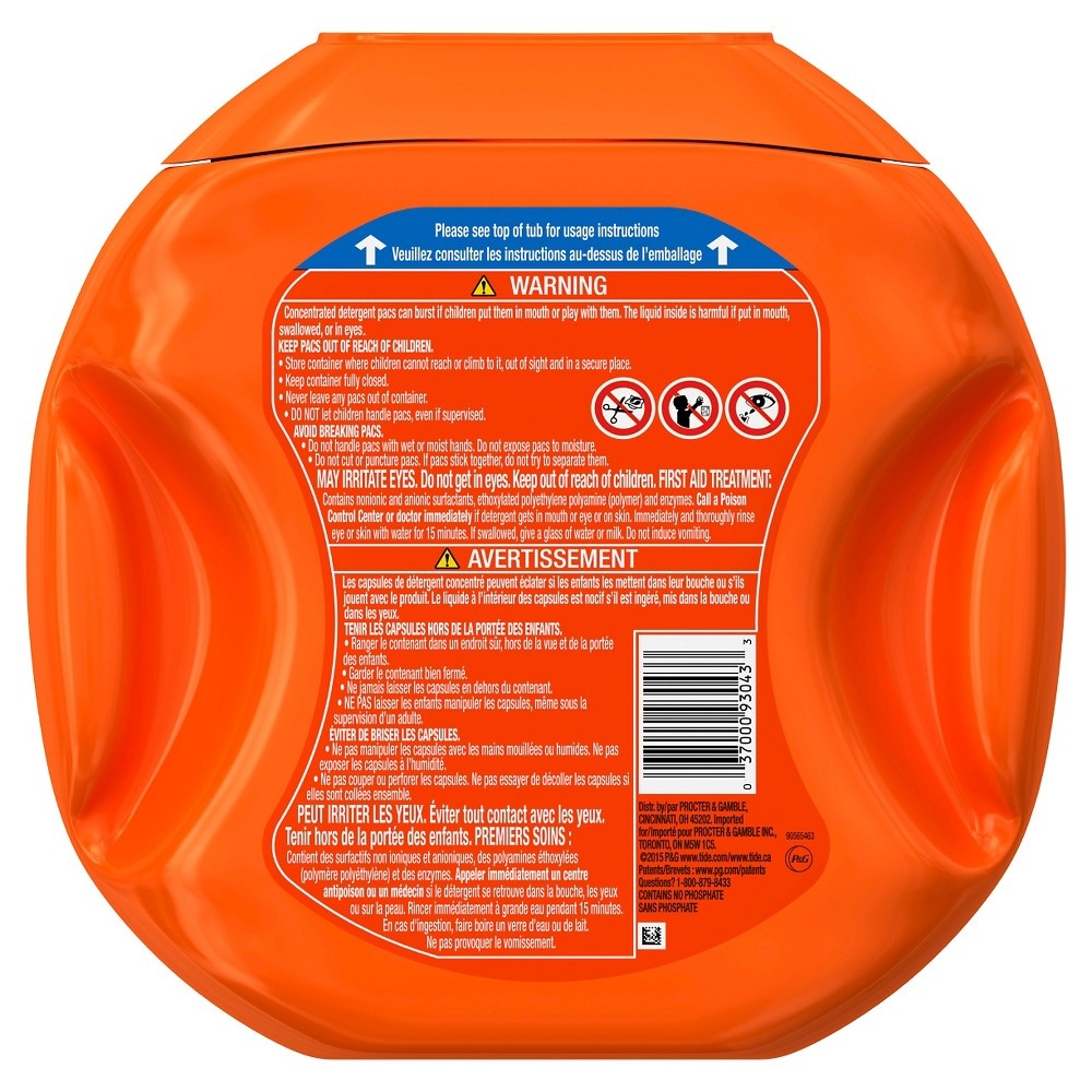 slide 3 of 4, Tide Pods Laundry Detergent Pacs - Original - 58oz/72ct, 58 oz