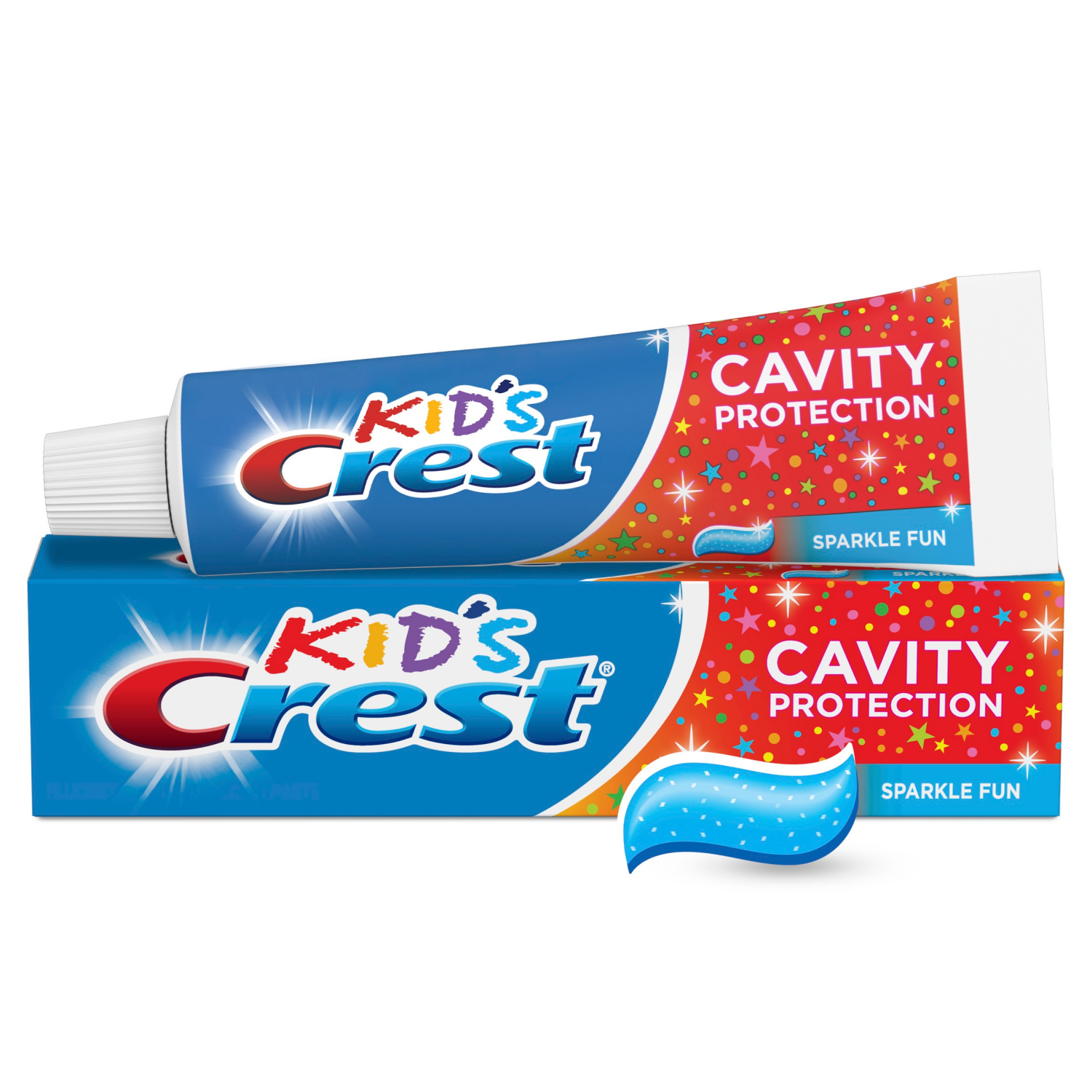 slide 1 of 8, Crest Kid's Cavity Protection Toothpaste - Sparkle Fun, 2.2 oz