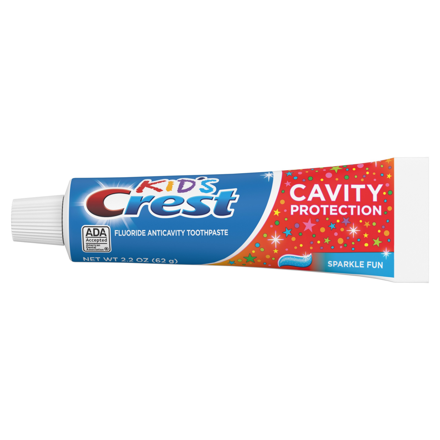 slide 5 of 8, Crest Kid's Cavity Protection Toothpaste - Sparkle Fun, 2.2 oz