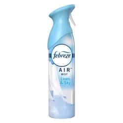Febreze Air Freshener Spray, Odor-Fighting Room Spray, Linen & Sky Scent, 8.8oz, 1 Count