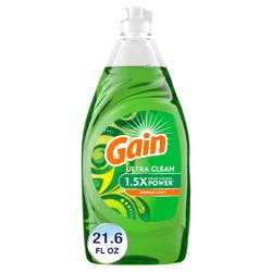 Gain Ultra Clean Original Scent Dishwashing Liquid 21.6 fl oz