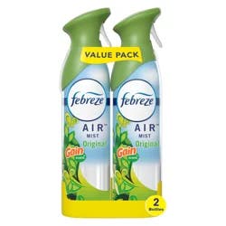 Febreze Air Freshener Spray, Odor-Fighting Room Spray, Gain Original Scent, 8.8oz, 2 Count