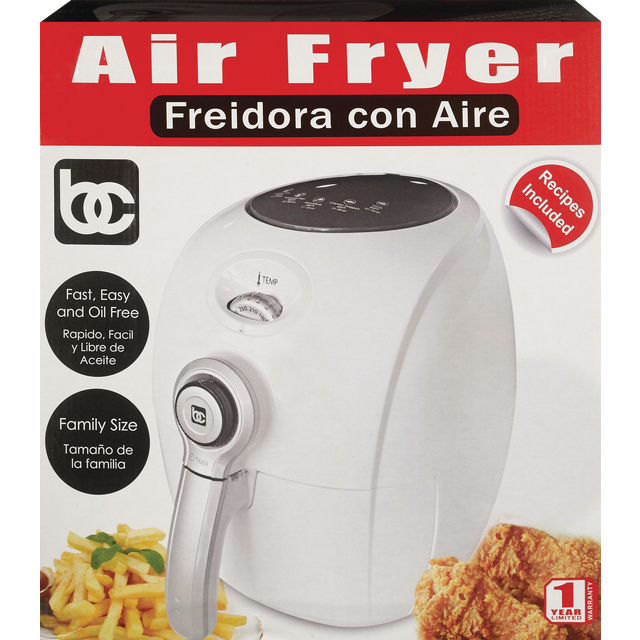 slide 1 of 1, Air Fryer White, 1 ct