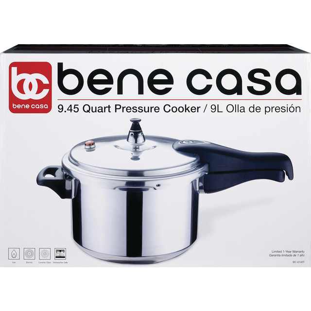 slide 1 of 1, Bc Pressure Cooker Aluminum 9 Liter #61423, 1 ct