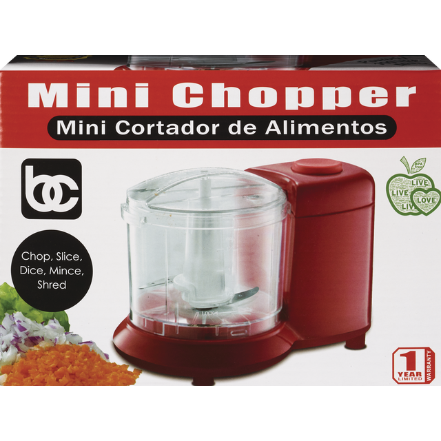 slide 1 of 1, Mini Chopper Etl, Red, 1 ct