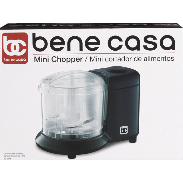 slide 1 of 1, Bc Mini Chopper Electric 1.5 Cups 100W Black #Bc72848, 1 ct
