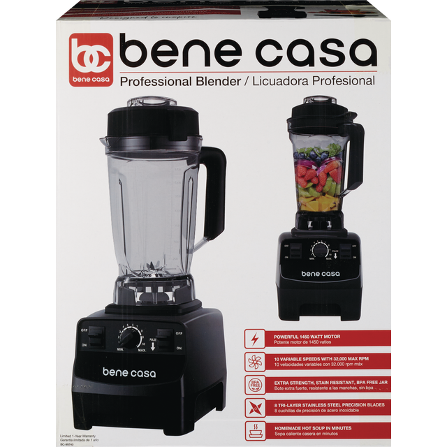 slide 1 of 1, Bene Casa Blender High Power, 1 ct