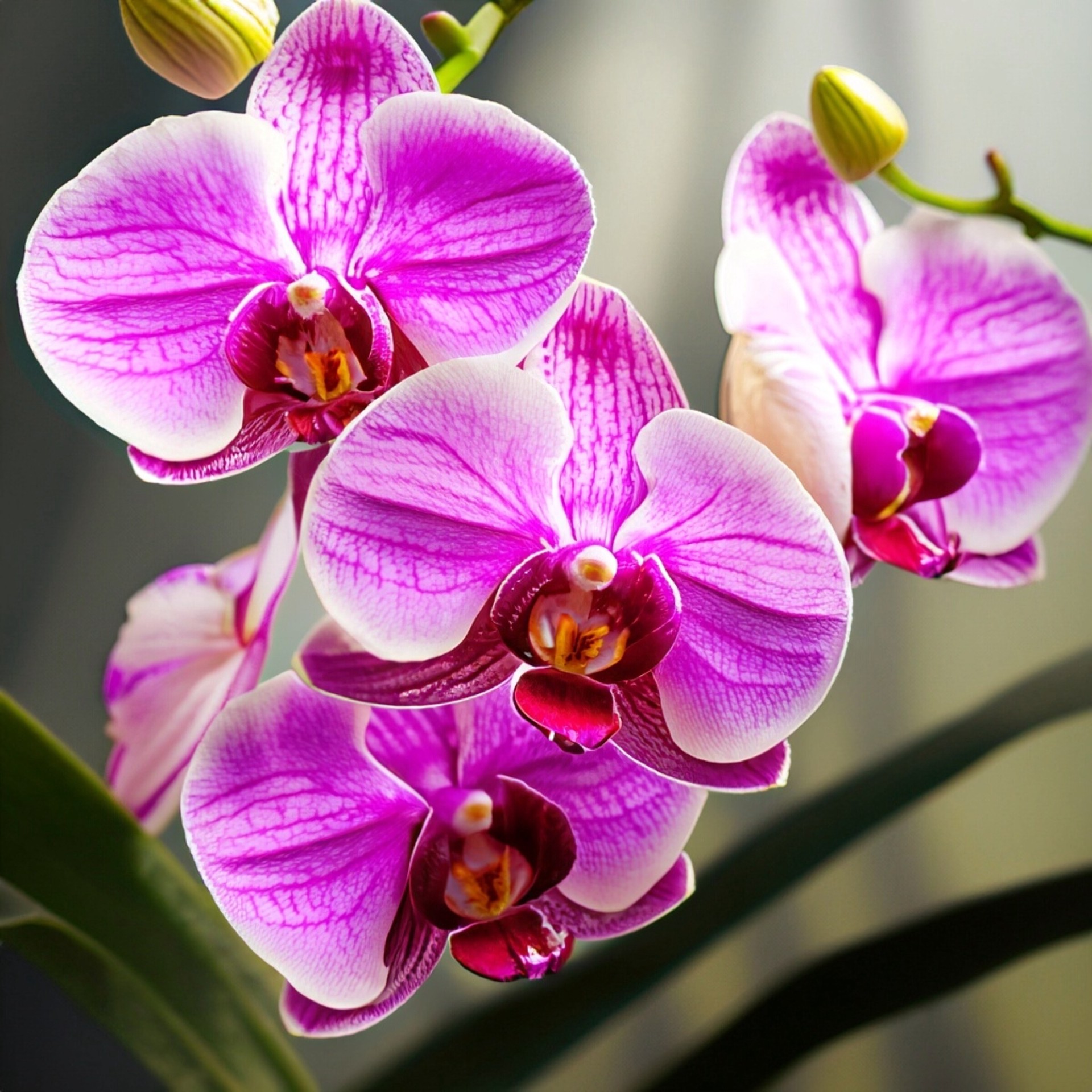 slide 2 of 4, Multicolor Phalaenopsis Moth Orchid House Plant in 1.5-Quart Pot, 1 ct