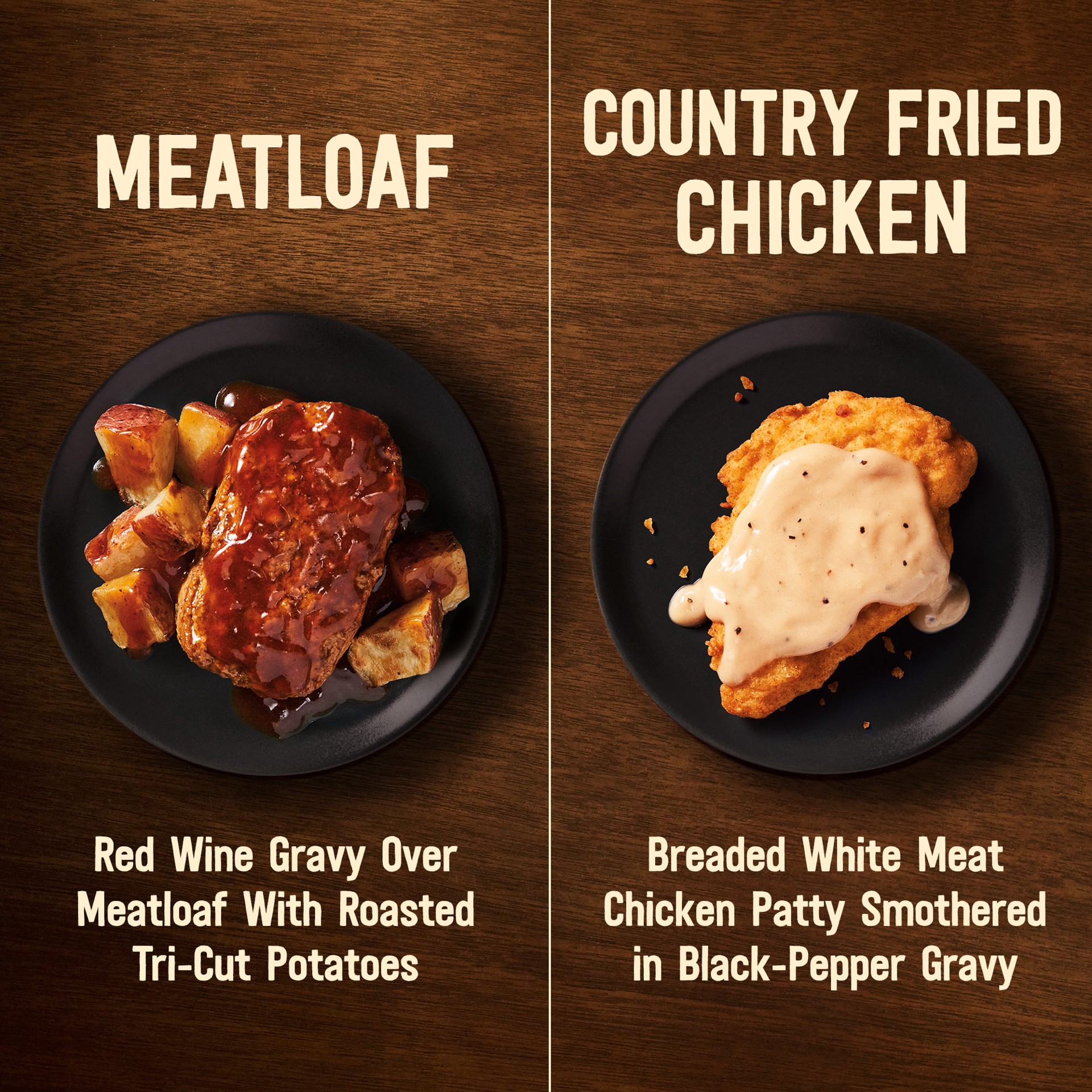 slide 3 of 5, Marie Callender's Duos, Meatloaf & Country Fried Chicken, Frozen Meal, 14.2 oz., 14.2 oz