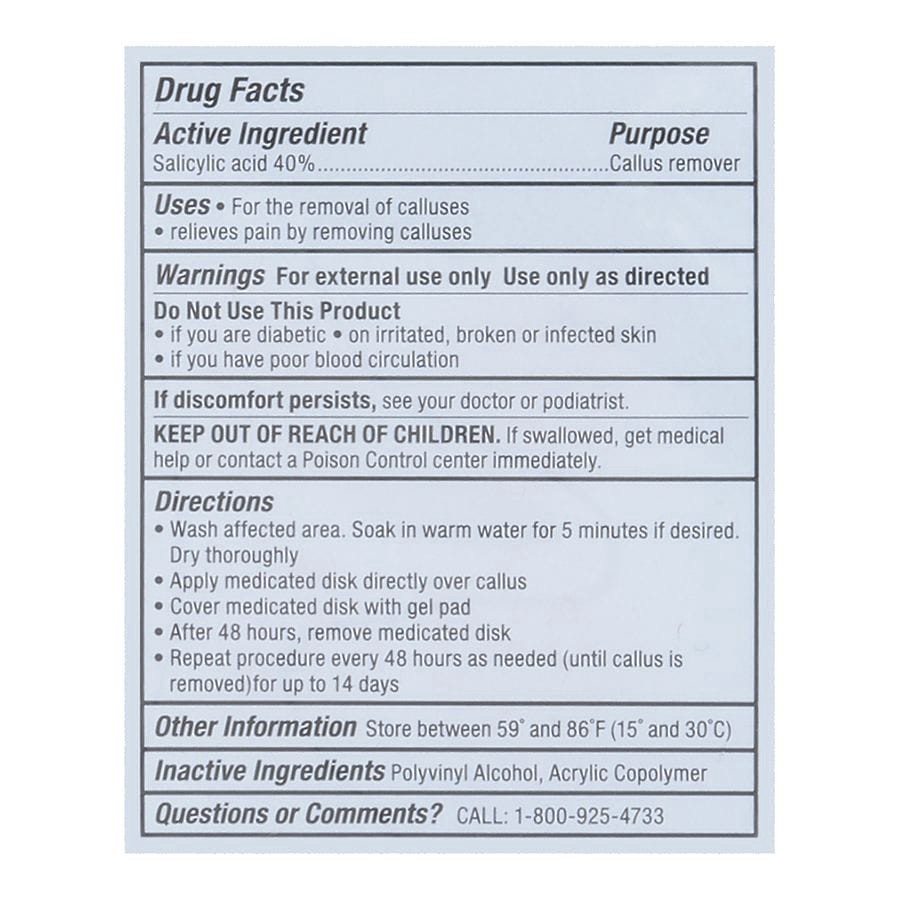 slide 3 of 5, Walgreens Medicated Gel Callus Removers, 4 ct