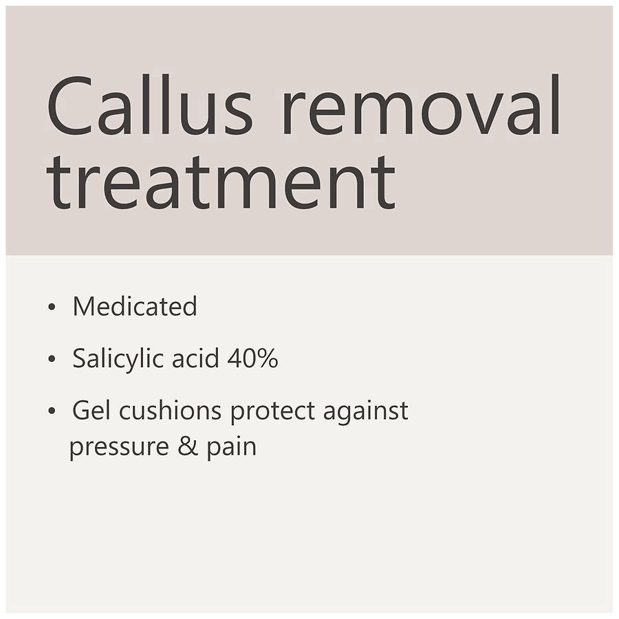 slide 4 of 5, Walgreens Medicated Gel Callus Removers, 4 ct