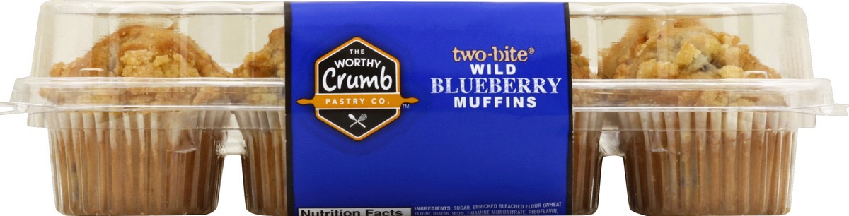 slide 4 of 4, The Worthy Crumb Muffins 10.3 oz, 1 ct