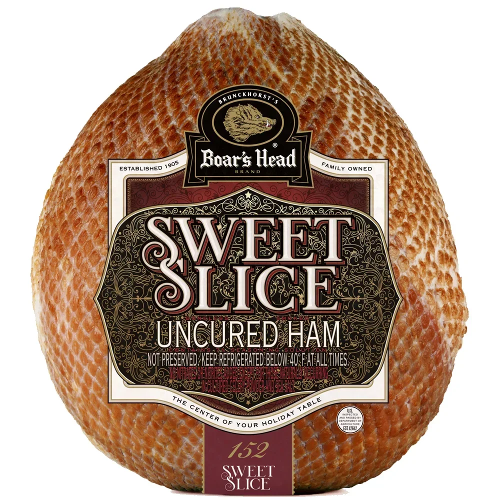 slide 1 of 1, Boar's Head® Sweet Slice® Smoked Uncured Ham, per lb