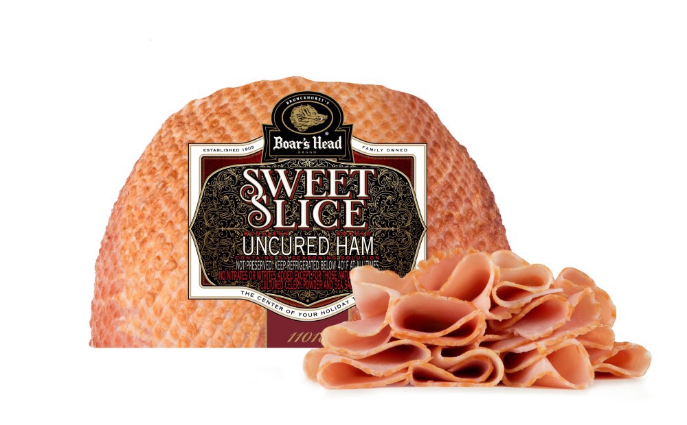 slide 1 of 1, Boar's Head® Sweet Slice® Smoked Uncured Ham, per lb