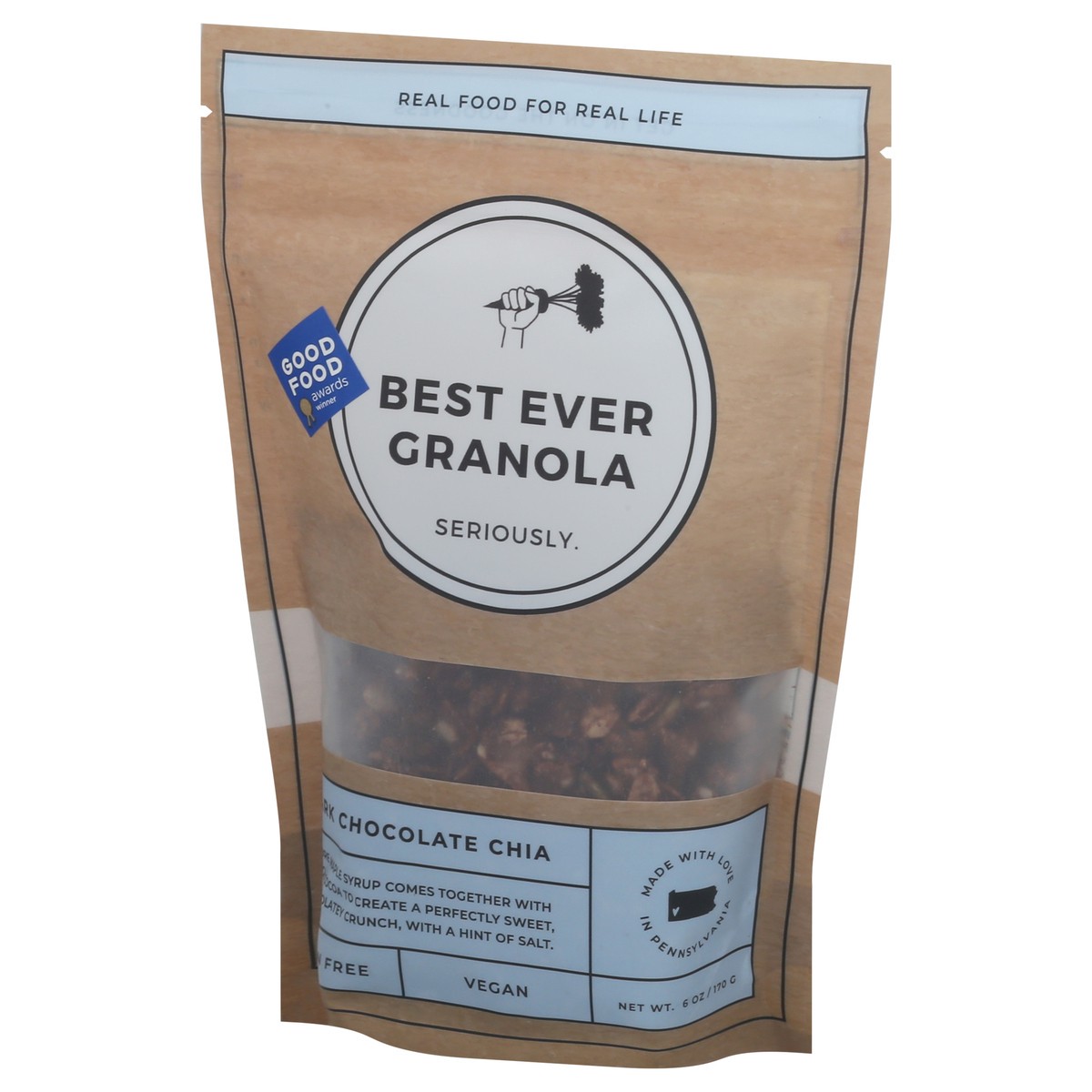 slide 12 of 13, Best Ever Granola Gluten Free Dark Chocolate Chia Granola 6 oz, 6 oz