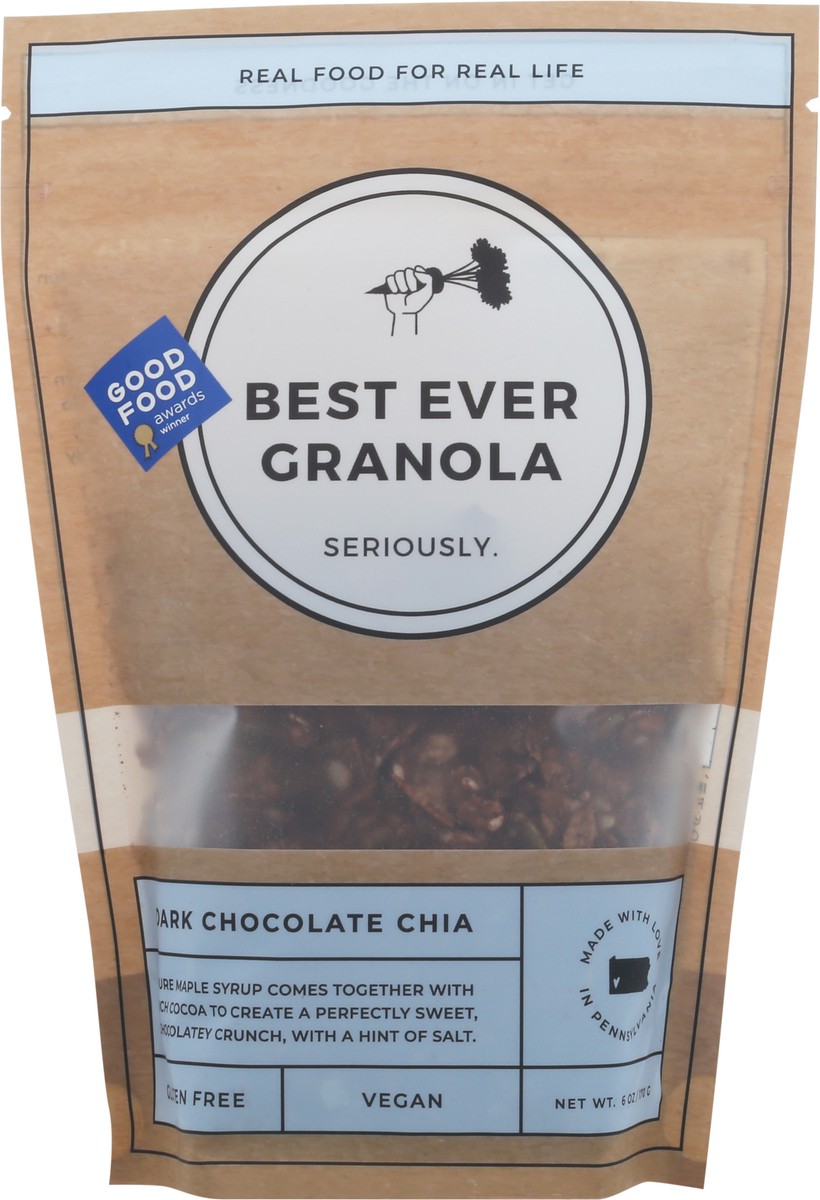 slide 10 of 13, Best Ever Granola Gluten Free Dark Chocolate Chia Granola 6 oz, 6 oz