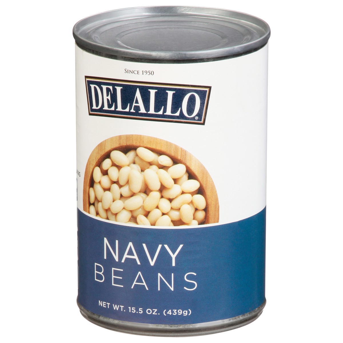 slide 3 of 13, DeLallo Navy Beans 15.5 oz, 15.5 oz
