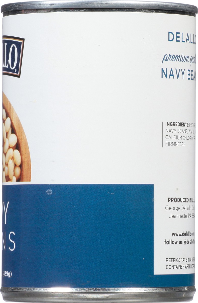 slide 10 of 13, DeLallo Navy Beans 15.5 oz, 15.5 oz