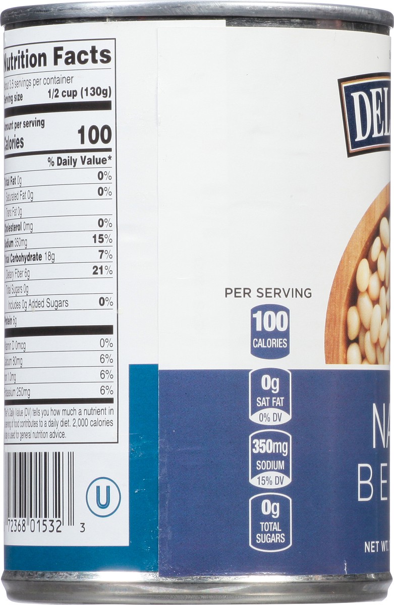 slide 13 of 13, DeLallo Navy Beans 15.5 oz, 15.5 oz