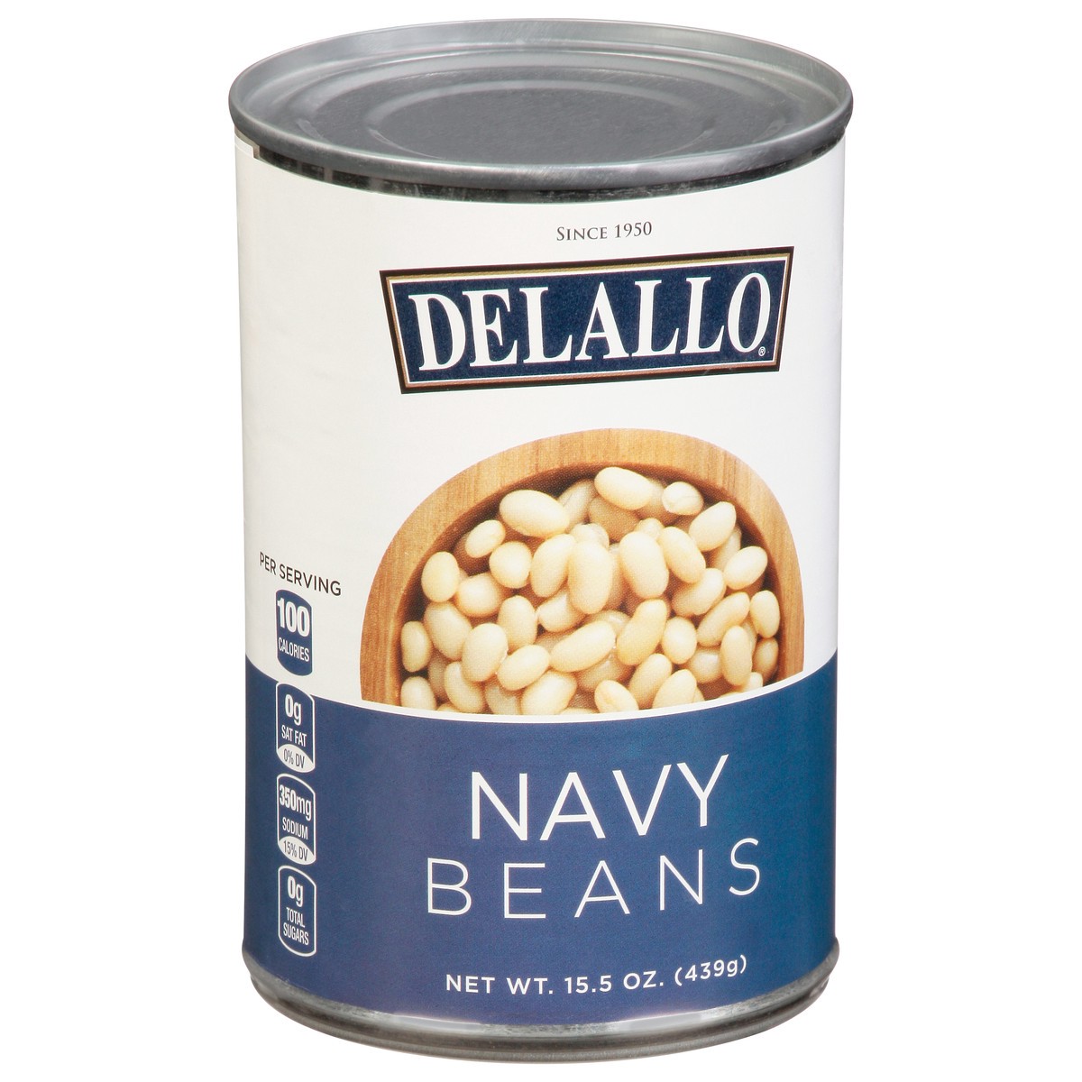 slide 7 of 13, DeLallo Navy Beans 15.5 oz, 15.5 oz