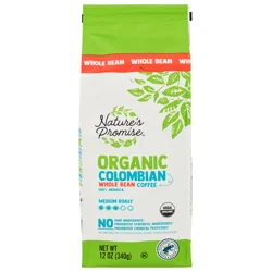 Nature's Promise Organic Colombian Medium Roast Whole Bean Coffee