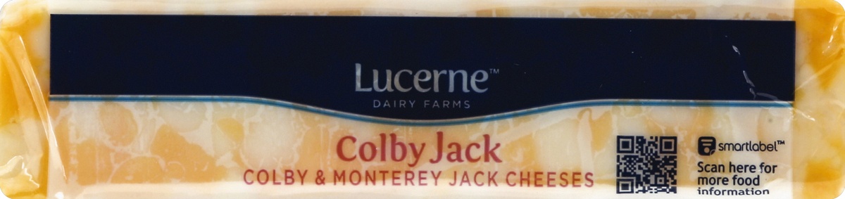 slide 5 of 5, Lucerne Dairy Farms Lucerne Cheese Natural Colby Jack - 16 Oz, 