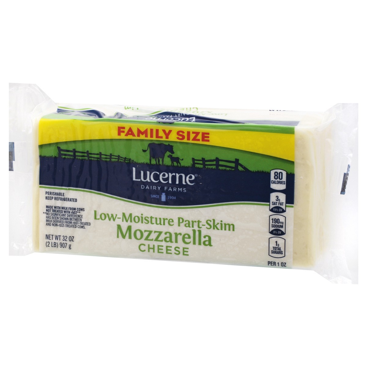 slide 3 of 9, Lucerne Dairy Farms Cheese Low-Moisture Mozzarella Part-Skim, 